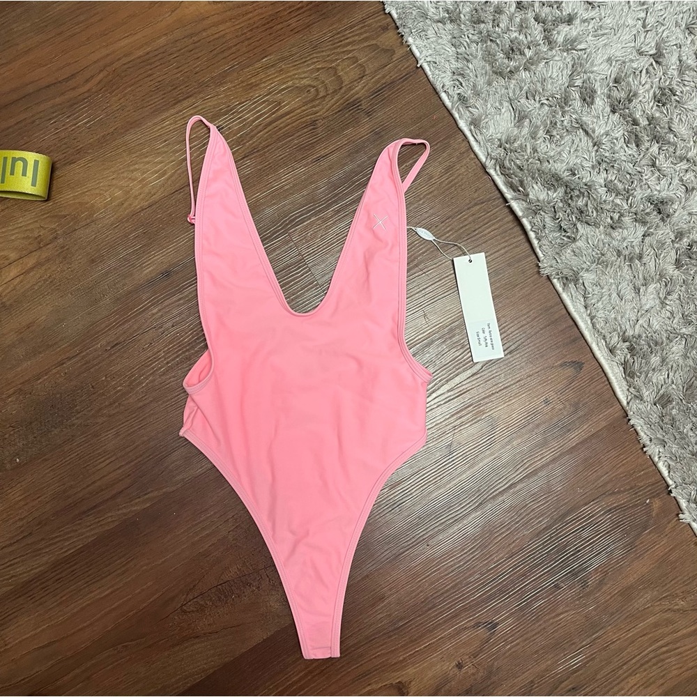 Boutine La One piece retro taffy pink color. sold out online.never worn with tag